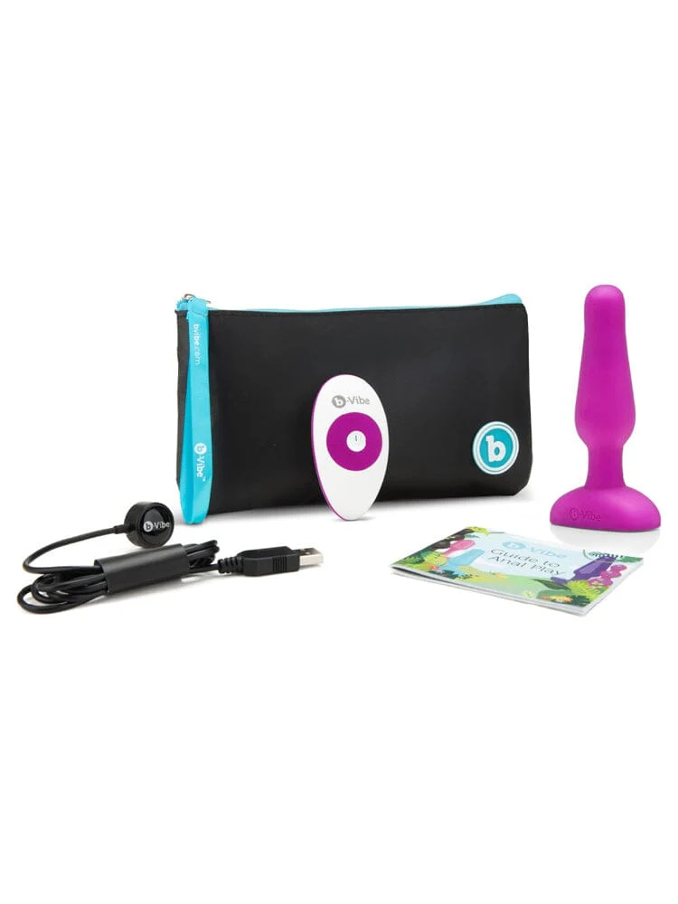 Novice Vibrating Remote Silicone Butt Plug - Image 5